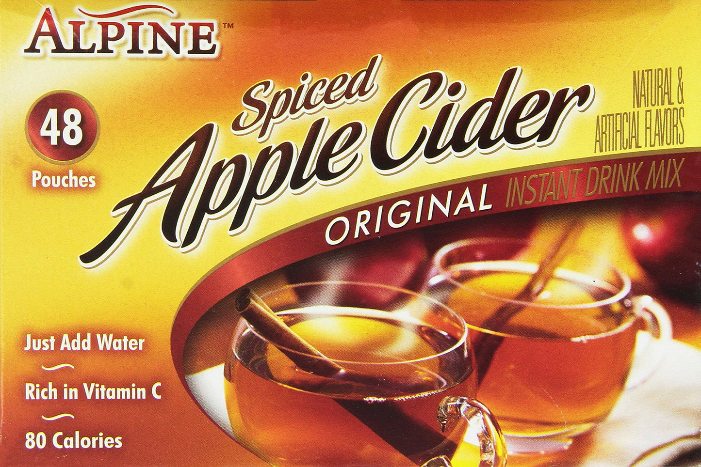 Krusteaz Cider Alpine, 48-Count