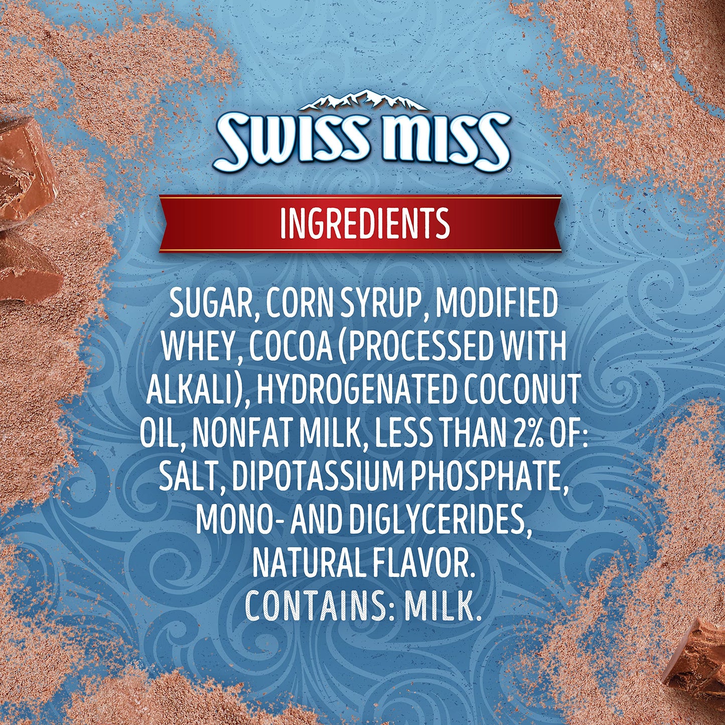 Swiss Miss Milk Chocolate Flavored Hot Cocoa Mix, Hot Cocoa Bar Supplies, 22.23 oz. Canister