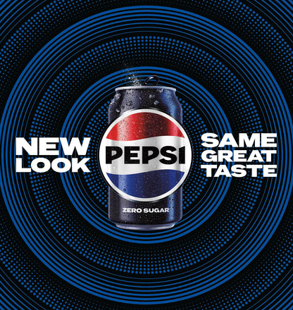 Pepsi Soda, Mini Cans | 7.5 Ounce | 20 Count